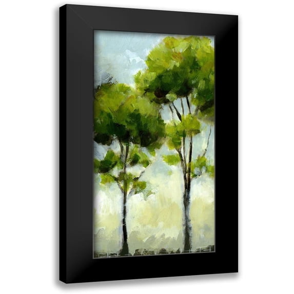 King 9x14 Black Modern Framed Museum Art Print Titled - Tree II