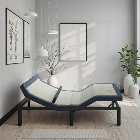 King Adjustable Base: Head/Foot & Lumbar Position Adjustment