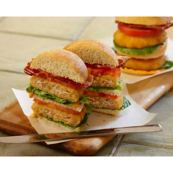 King And Prince Seafood Mrs Fridays Krabby Cake, 2.5 Pound - 6 per case.