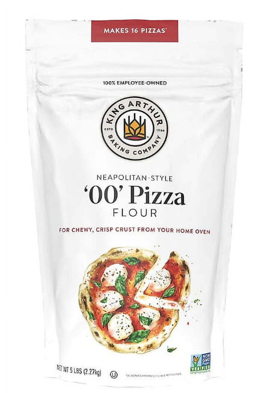 King Arthur '00' Italian Neapolitan Pizza Dough Flour, 5 lbs - Walmart.com