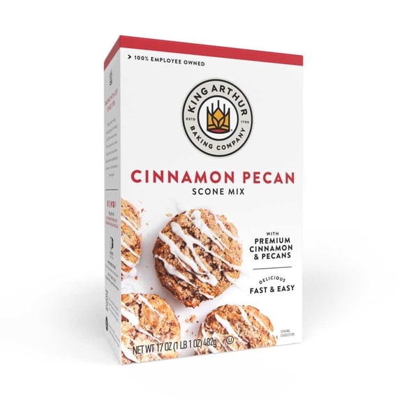 King Arthur Baking Company Cinnamon Pecan Scone Mix 17 oz