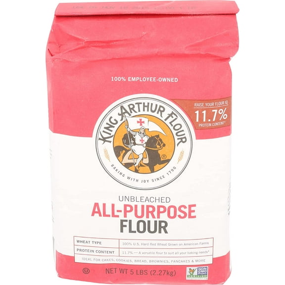 King Arthur Baking Company Unbleached All Purpose Flour 5 lbs