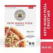 King Arthur Baking Company, Low-Carb and Keto Friendly Pizza Crust Mix, 10.25 oz Box