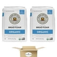 King Arthur Baking Organic Unbleached Bread Flour 5 lbs - Pack of 2 (10 ...