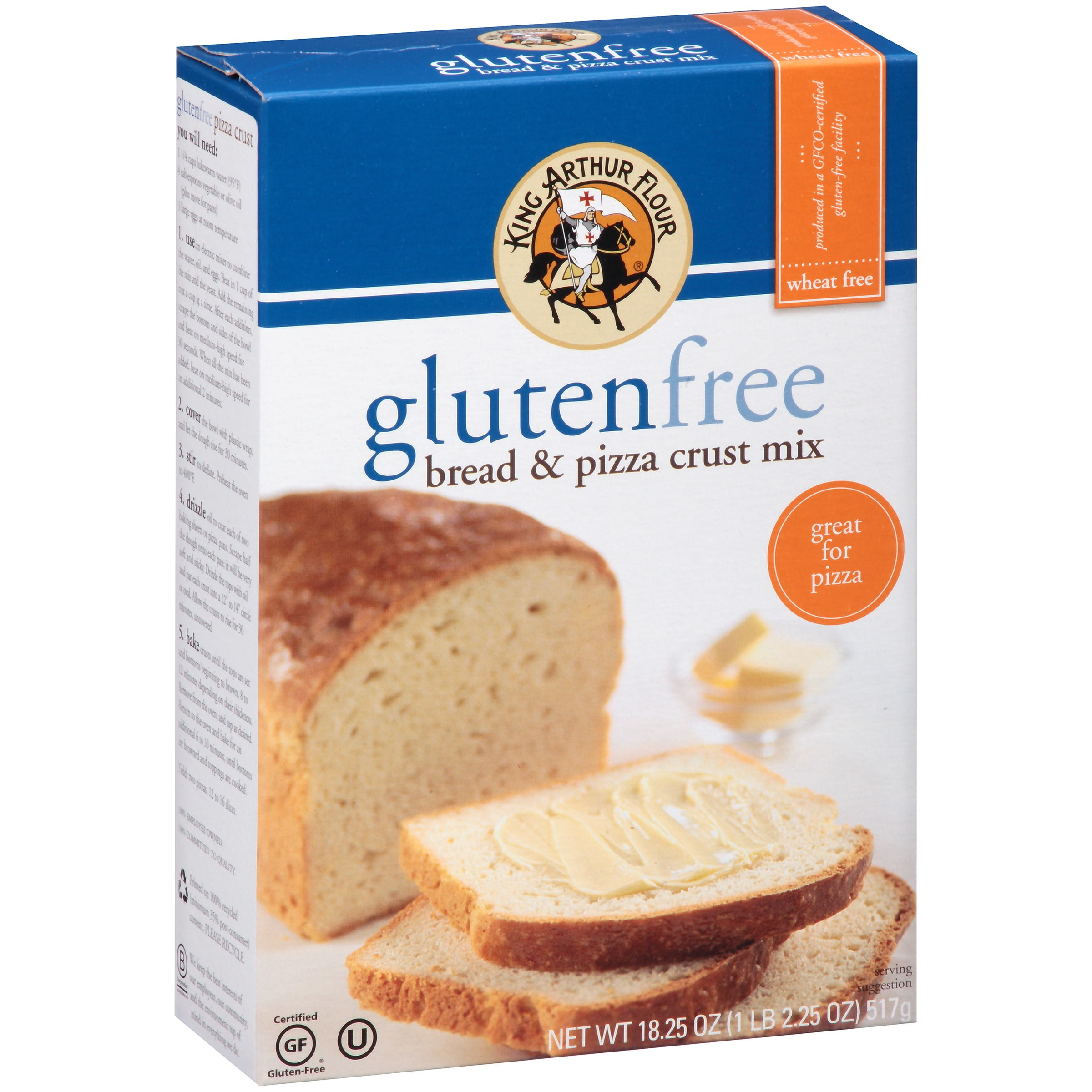 King Arthur Bread Mix, 18.25 Oz - Walmart.com
