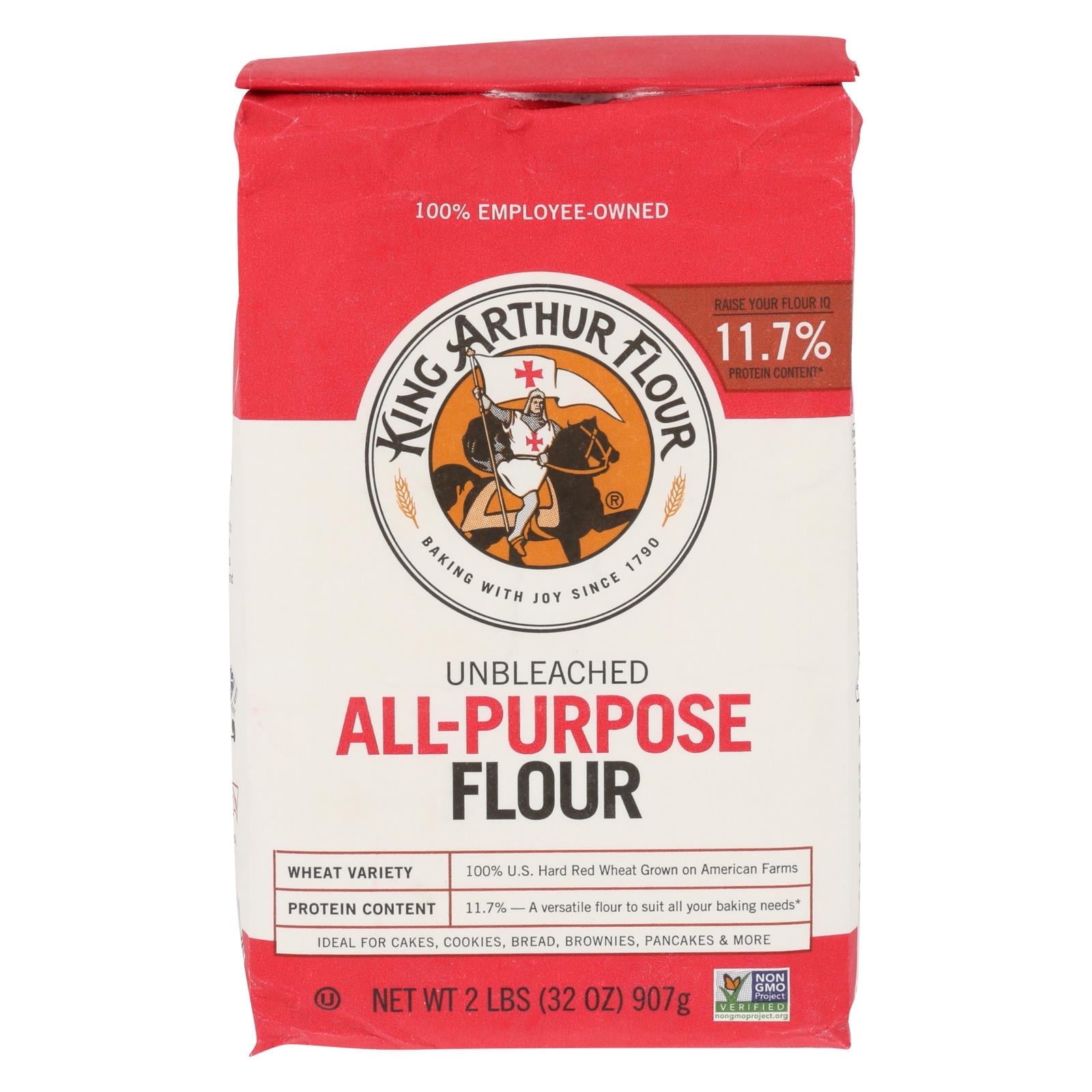 King Arthur Flour All-Purpose Flour Unbleached 32 oz Pack of 2 ...