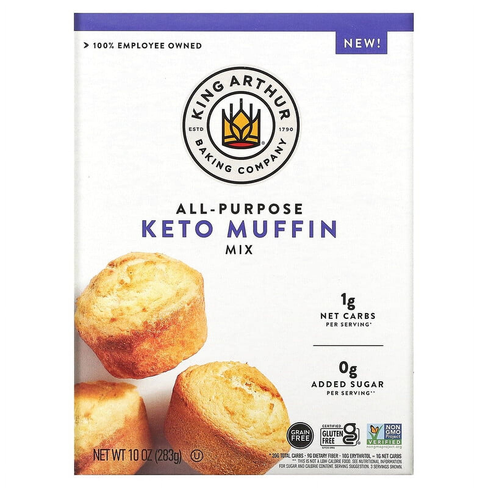 King Arthur Flour AllPurpose Keto Muffin Mix 10 oz (283 g) Pack of 3