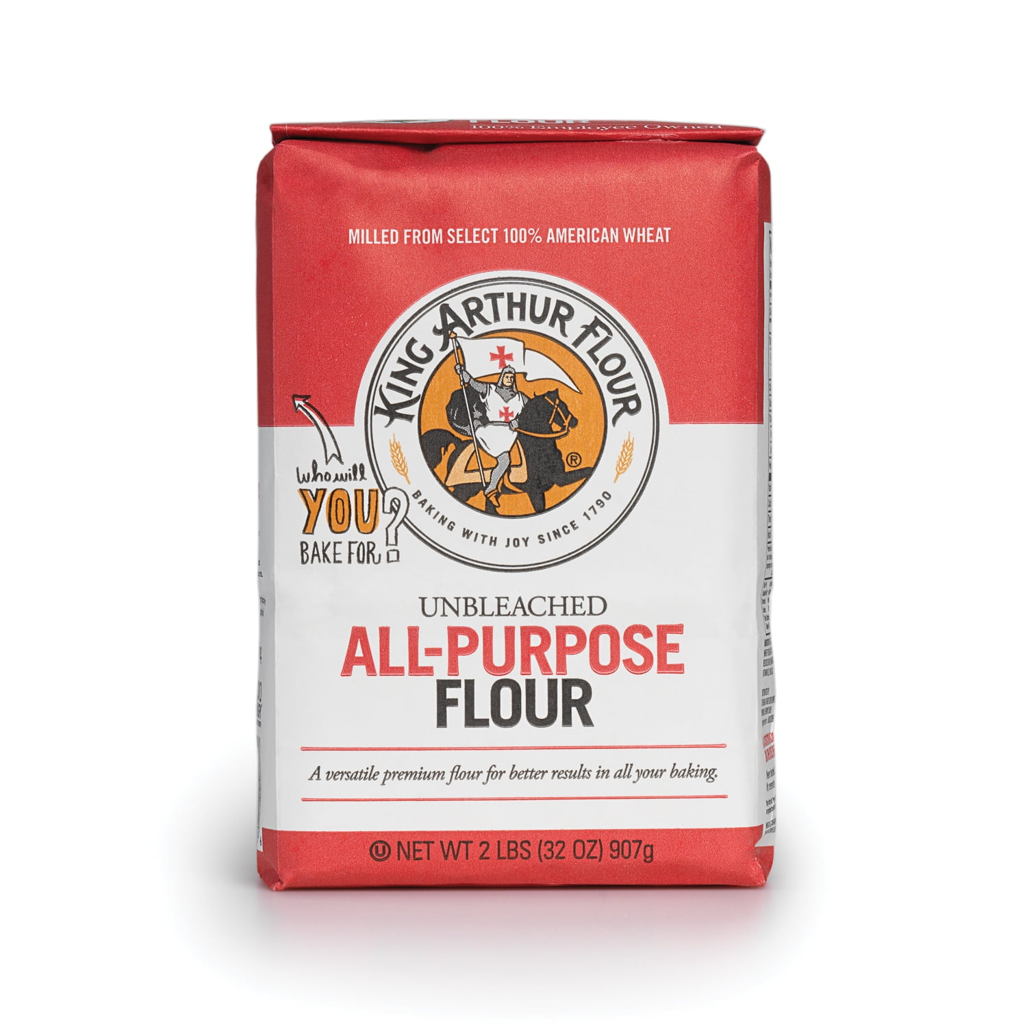 King Arthur Flour All-Purpose Unbleached Flour 2lbs - Walmart.com