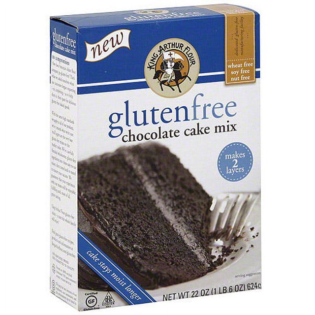 King Arthur Flour Chocolate Cake Mix, 22 oz (Pack of 6)
