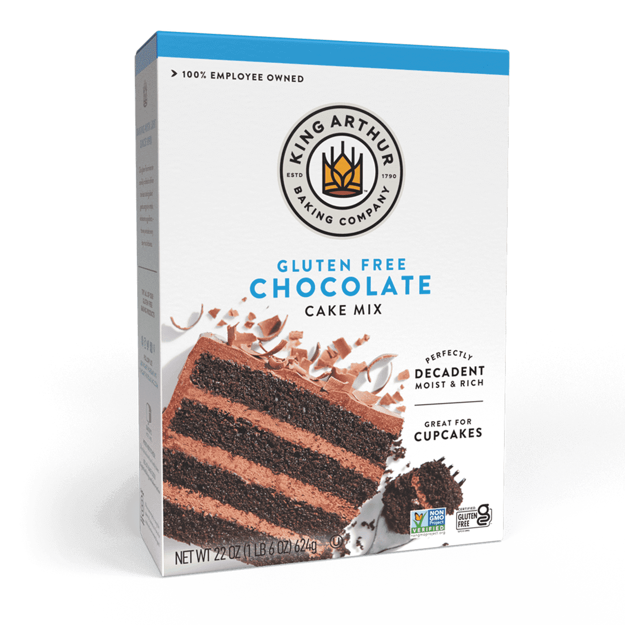 King Arthur Flour, Chocolate Cake Mix, Gluten Free, 22 oz
