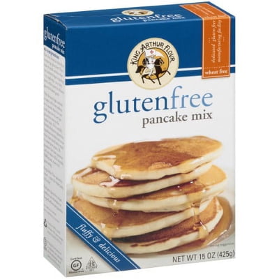 King Arthur Flour Gluten Free Pancake Mix 15 oz (Pack of 6)