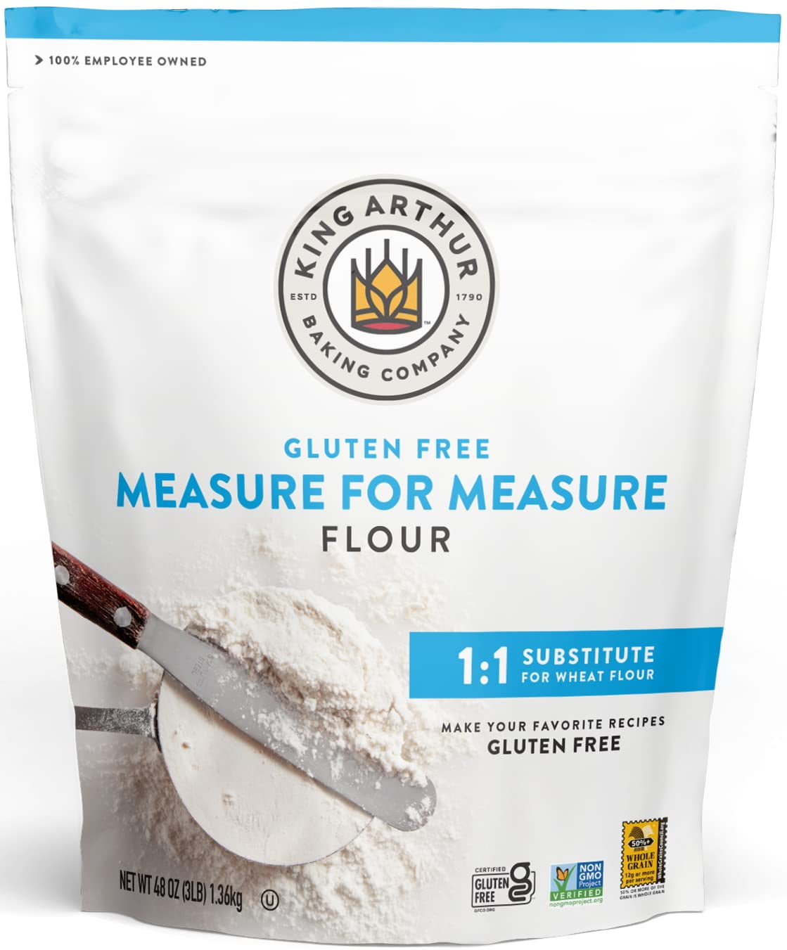 Better Batter Original All Purpose Flour Blend, Certified Gluten-Free,  Non-GMO, Vegan Friendly, Kosher, Top 10 Allergen Free, Cup for Cup Baking  Alternative to Regular Flour, Celiac Friendly, 2.5LB 