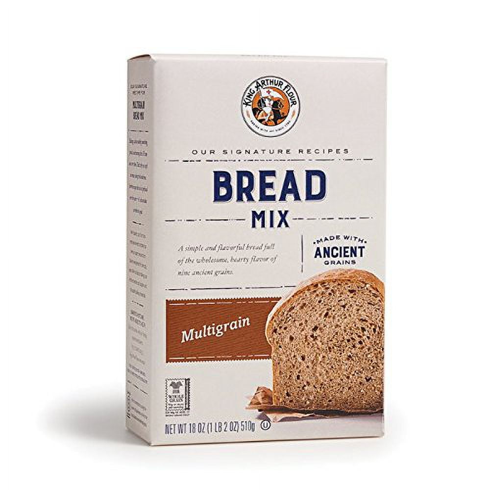 King Arthur Flour Multigrain Bread Mix 18.25 Oz (517G), Bread Mix For