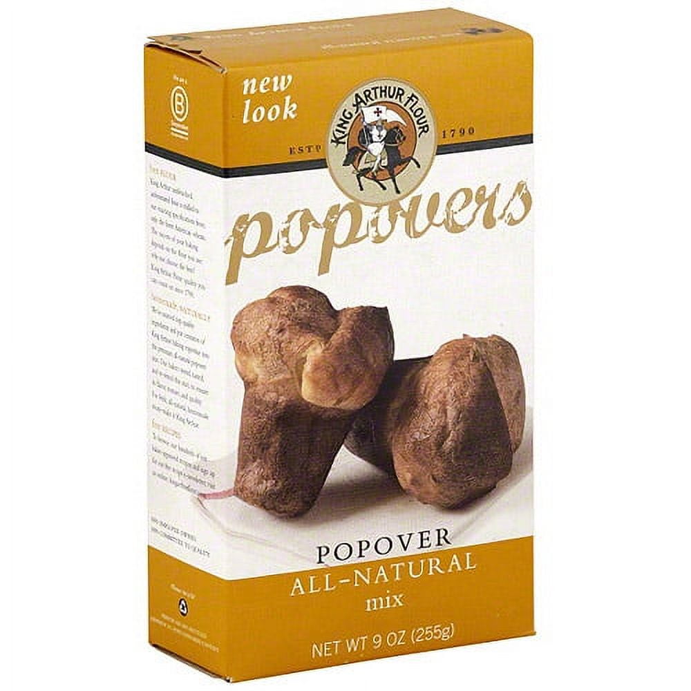 Golden Popover Mix and Standard Popover Pan Set - King Arthur