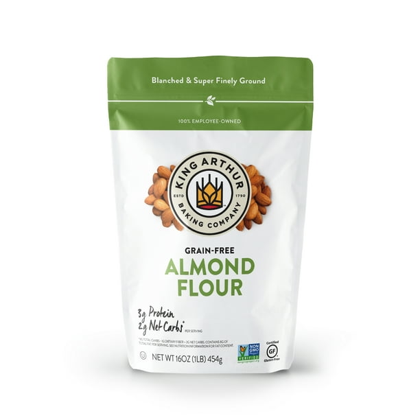 King Arthur Flour Super Finely Ground & Gluten Free Almond Flour, 16 Oz