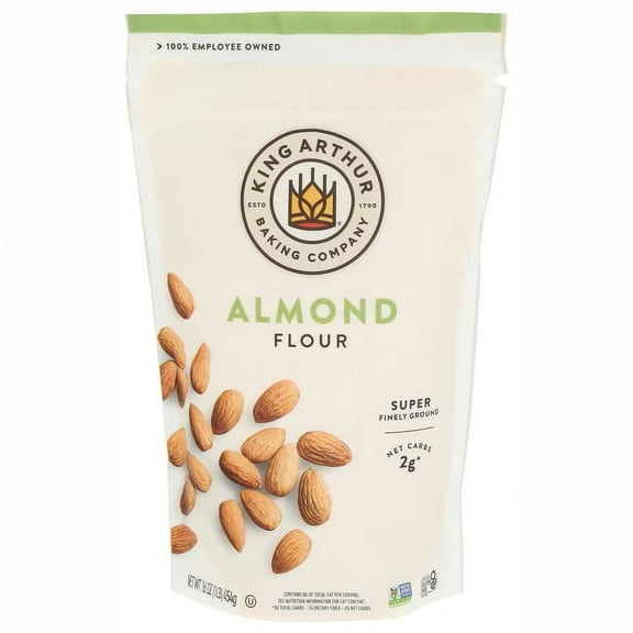 King Arthur Flour Super Finely Ground & Gluten Free Almond Flour, 16 Oz