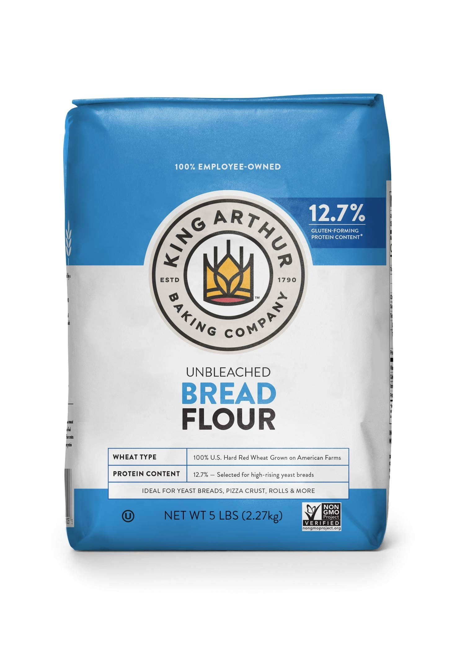 King Arthur Flour, Unbleached Bread Flour, 5 Lb - Walmart.com
