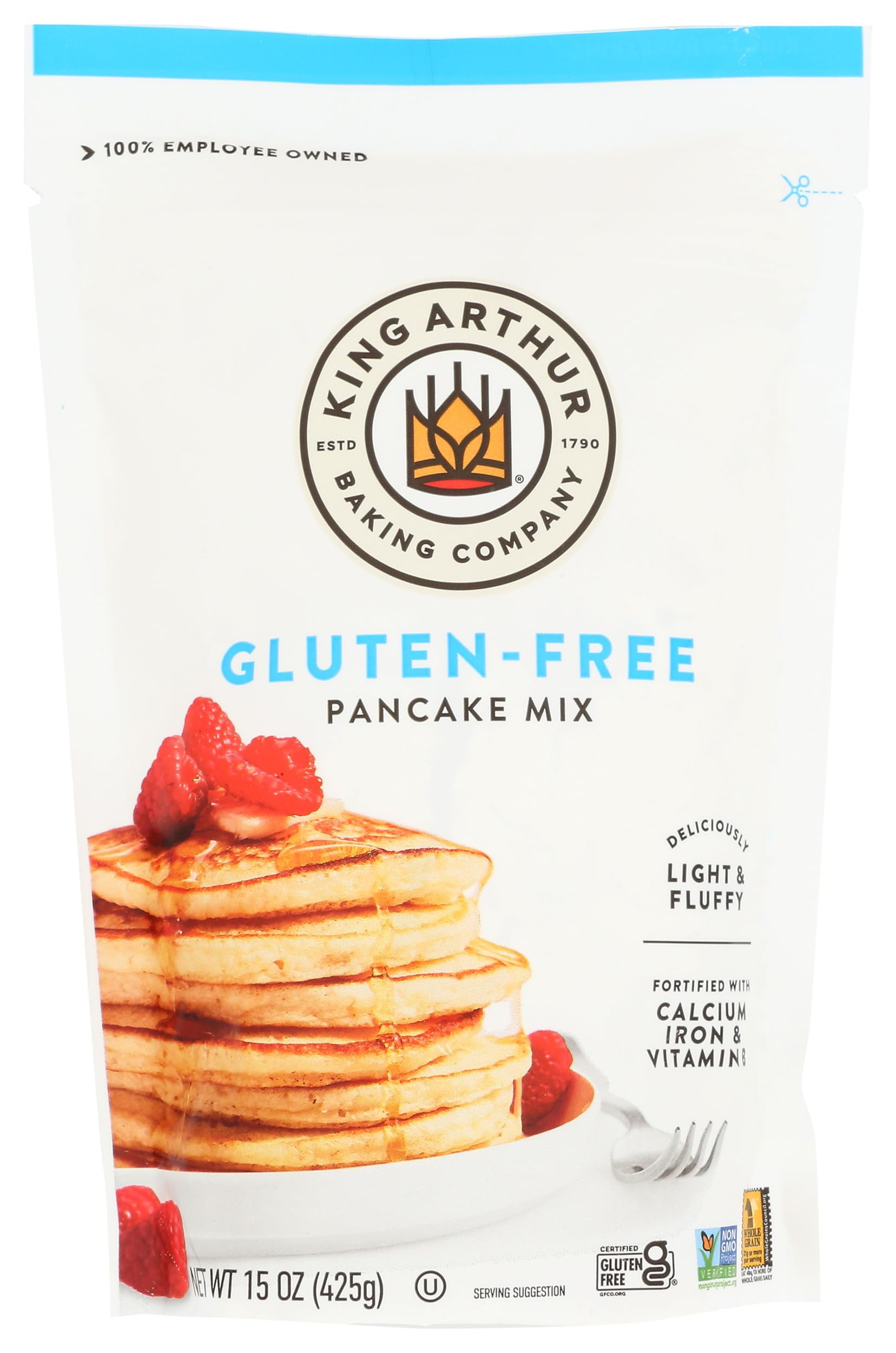 King Arthur Gluten Free Pancake Mix 15 oz