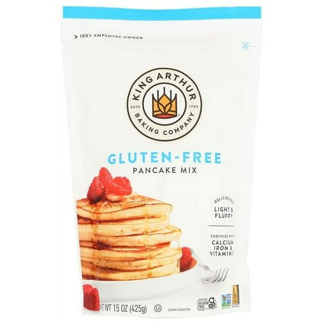 King Arthur Gluten-Free Pancake Mix,15 oz - Walmart.com