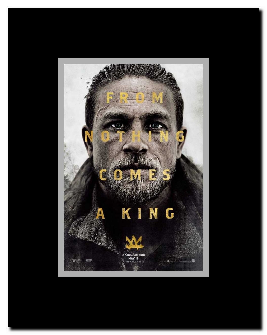 King Arthur: Legend of the Sword Framed Movie Poster