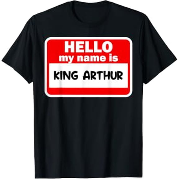 King Arthur Name Halloween Outfit T-Shirt