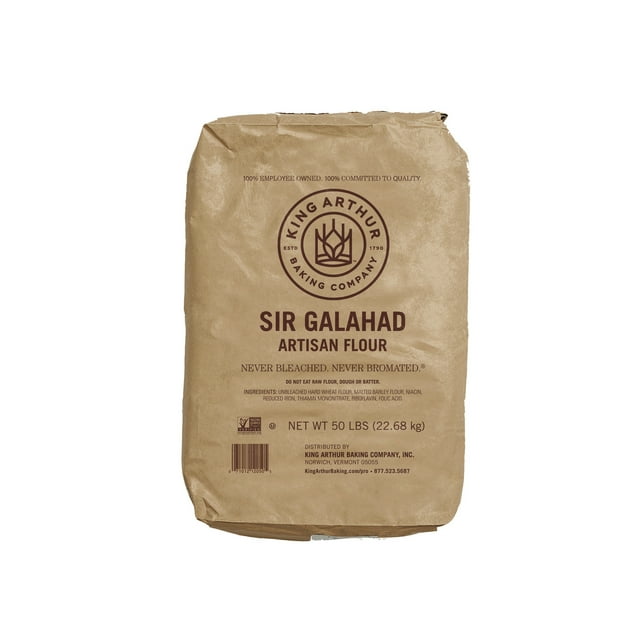 King Arthur Sir Galahad Artisan Unbleached All Purpose Flour, 50 lb Bag