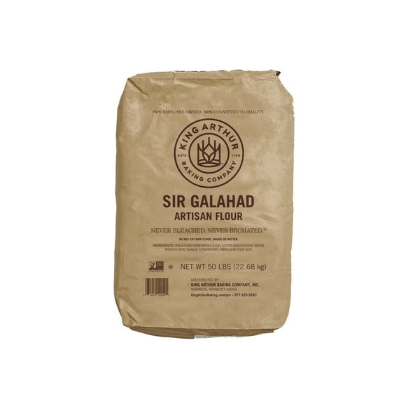 King Arthur Sir Galahad Artisan Unbleached All Purpose Flour, 50 lb Bag