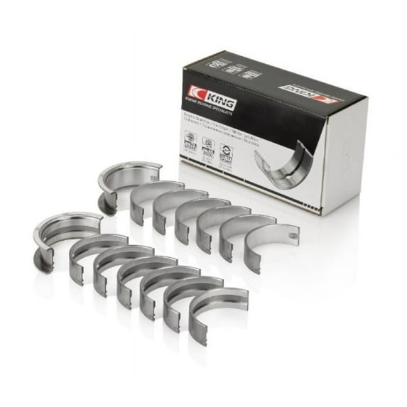 King BMW M20B20-23-25-27 / M50B25 / M52B20-25-28 (Size 0.25) Main Bearing Set Fits select: 2000 BMW Z3, 1998-2000 BMW 323