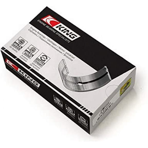 King Bearings CR6636SI 030 Connecting Rod Bearings, CHRYSLER Y6 239 (3.9L), # of pairs in set: 6 Fits select: 1987-2003 DODGE DAKOTA, 1994-2001 DODGE RAM 1500