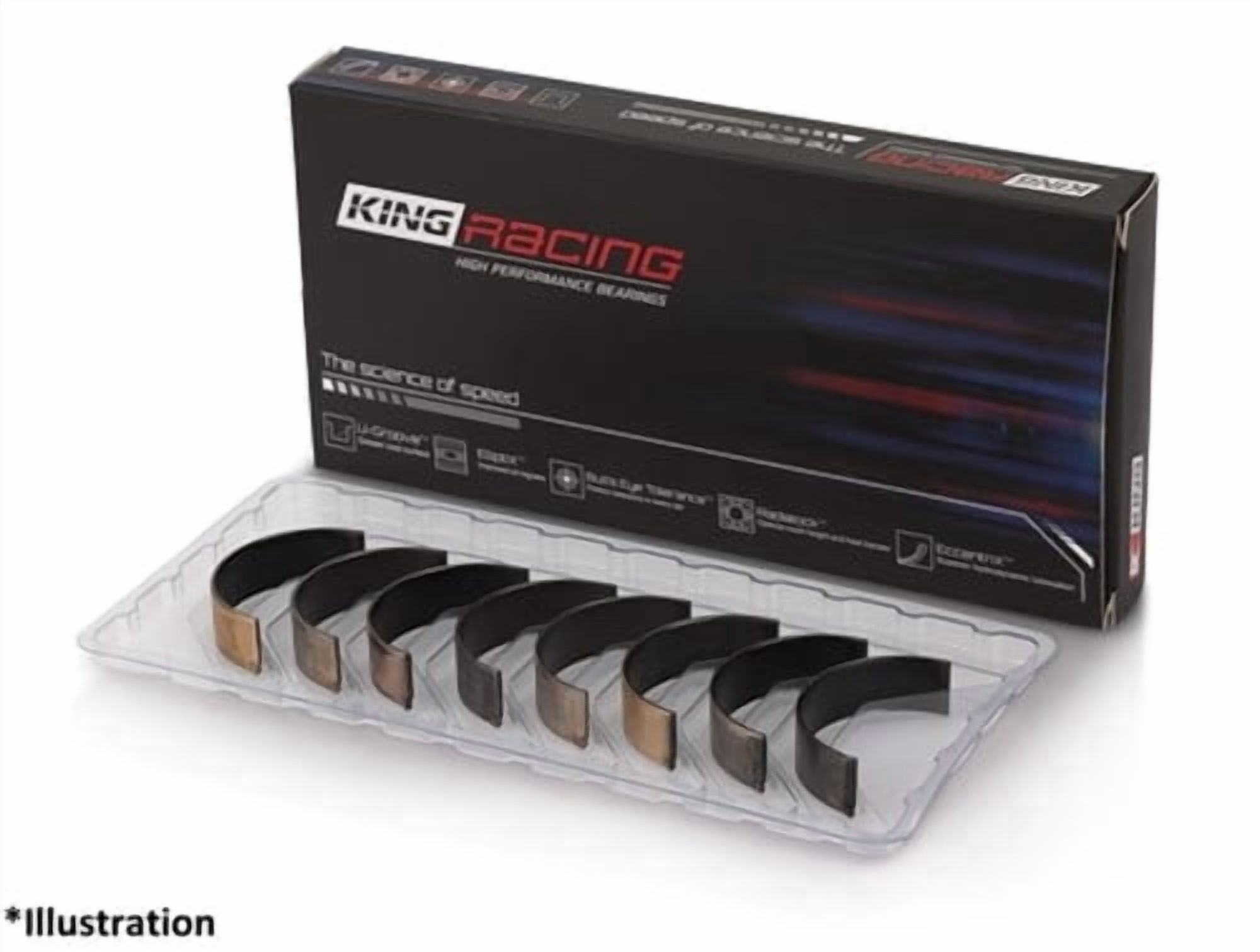 King Bearings Fits select: 1990-2001 MAZDA PROTEGE, 1991-1994 MERCURY CAPRI