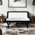 King Bed Adjustable Base with 3 Leg Height Options / Dual Massage with ...