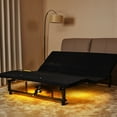 thumbnail image 1 of King Bed Frame with Customizable Head & Foot Incline / High - Quality Materials, Under - Bed Nightlight, 1 of 2