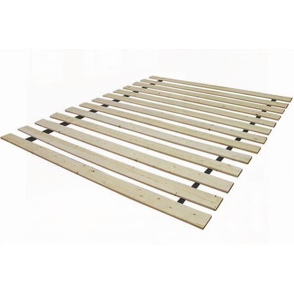 King Bed Slats G0001-K - Maintain Support with Fabric Strap, No Foundation Required