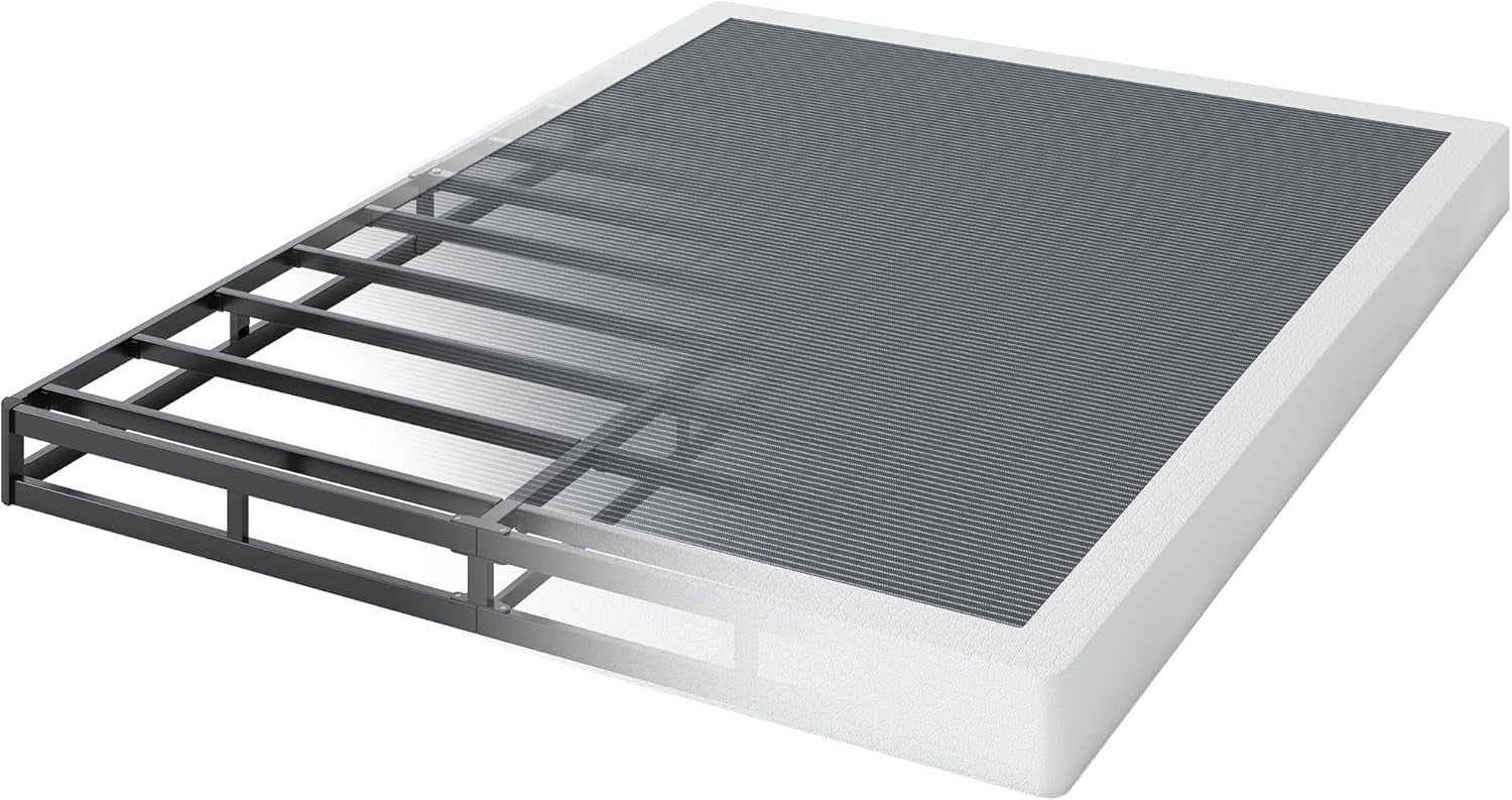King Box Spring 5 Inch Low Profile Box Spring for King Bed, Sturdy