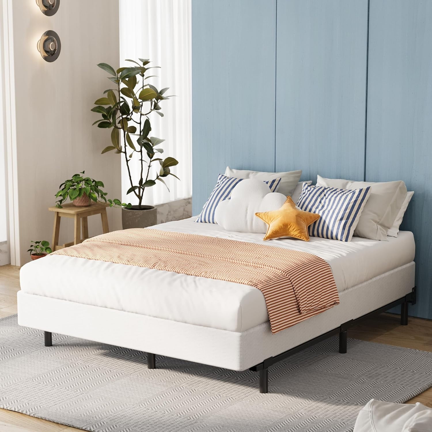 KingBoxSpring, King Size Box Spring, 5 Inch Heavy Duty Box Spring