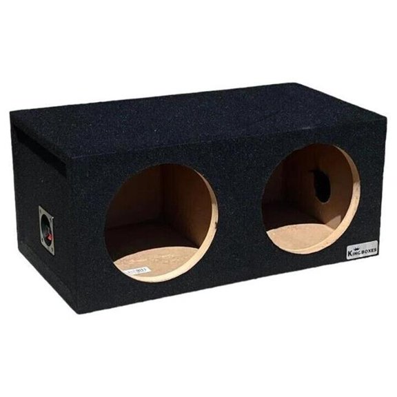 King Boxes D10S 10 in. Dual Sealed Speaker Enclosure Box