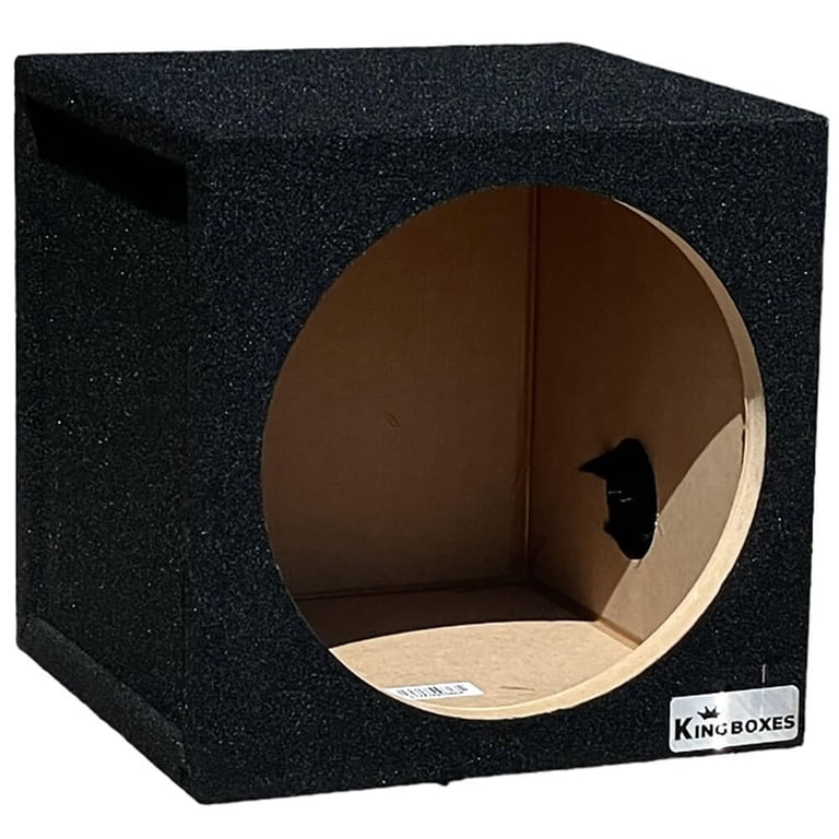 King Boxes S12S 12 inch Single Sealed Speaker Box - Walmart.com
