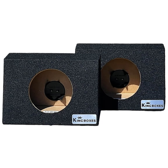 King Boxes A65 6.5 inch Pair of Speaker Boxes