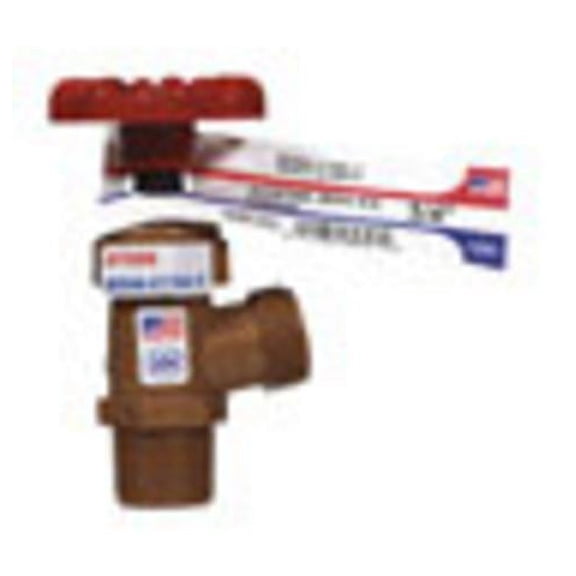 King Brothers BDM-0750-T Celcon Boiler Drain Valve 3/4" Mpt X 3/4"