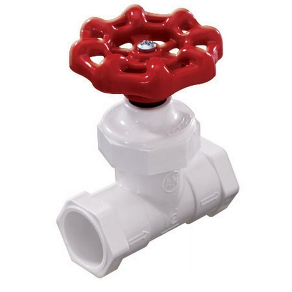 King SCP-0500-S 0.5 x 0.5 in. IPS Stop Valve PVC Slip