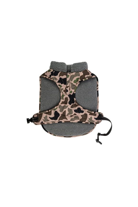 After Hunt Quilted Sherpa Jacket, Camo, L/XL