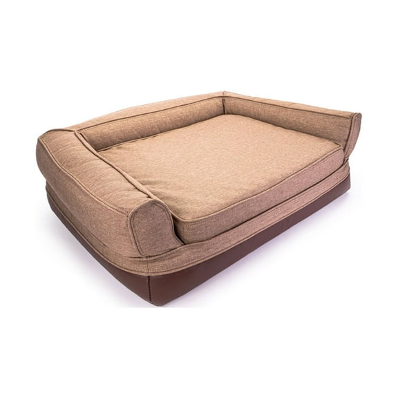 King Buck Premium Dog Bed, Antique Bronze, S/M