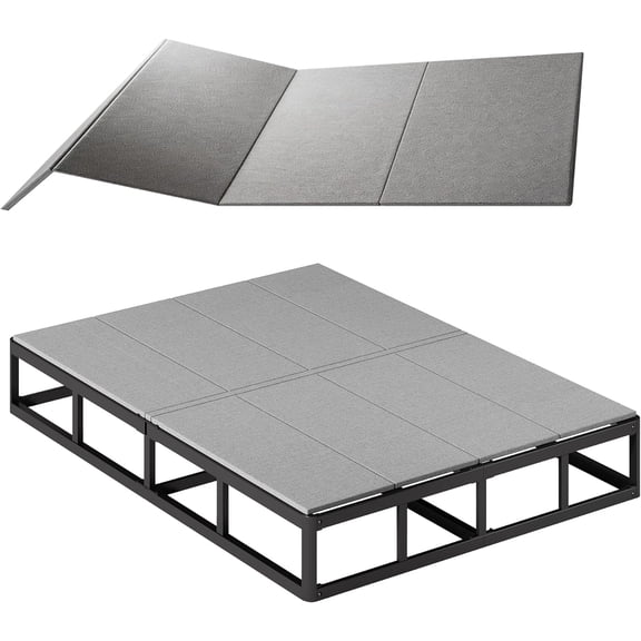 King Bunkie Board Under Mattress, Mattress Support Bed Board Improved Comfort and Support, Protect Bed Frame, Flat Bed Platform, Breathable, Noise Minimizing, Low Profile Bed Bunkieboards
