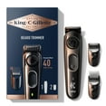 King C. Gillette Men's Cordless Beard Trimmer, Rechargeable Barber