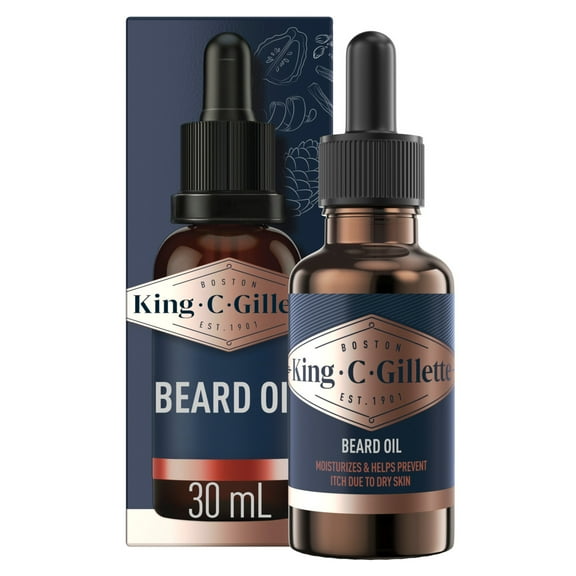 King C. Gillette Men's Beard Oil, 1 oz