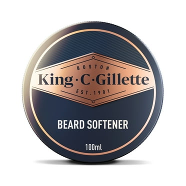 King C. Gillette Men's Soft Beard Balm, 3.4 Ounces