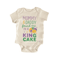 thumbnail image 1 of King Cake Mardi Gras - Baby Bodysuit, 1 of 6