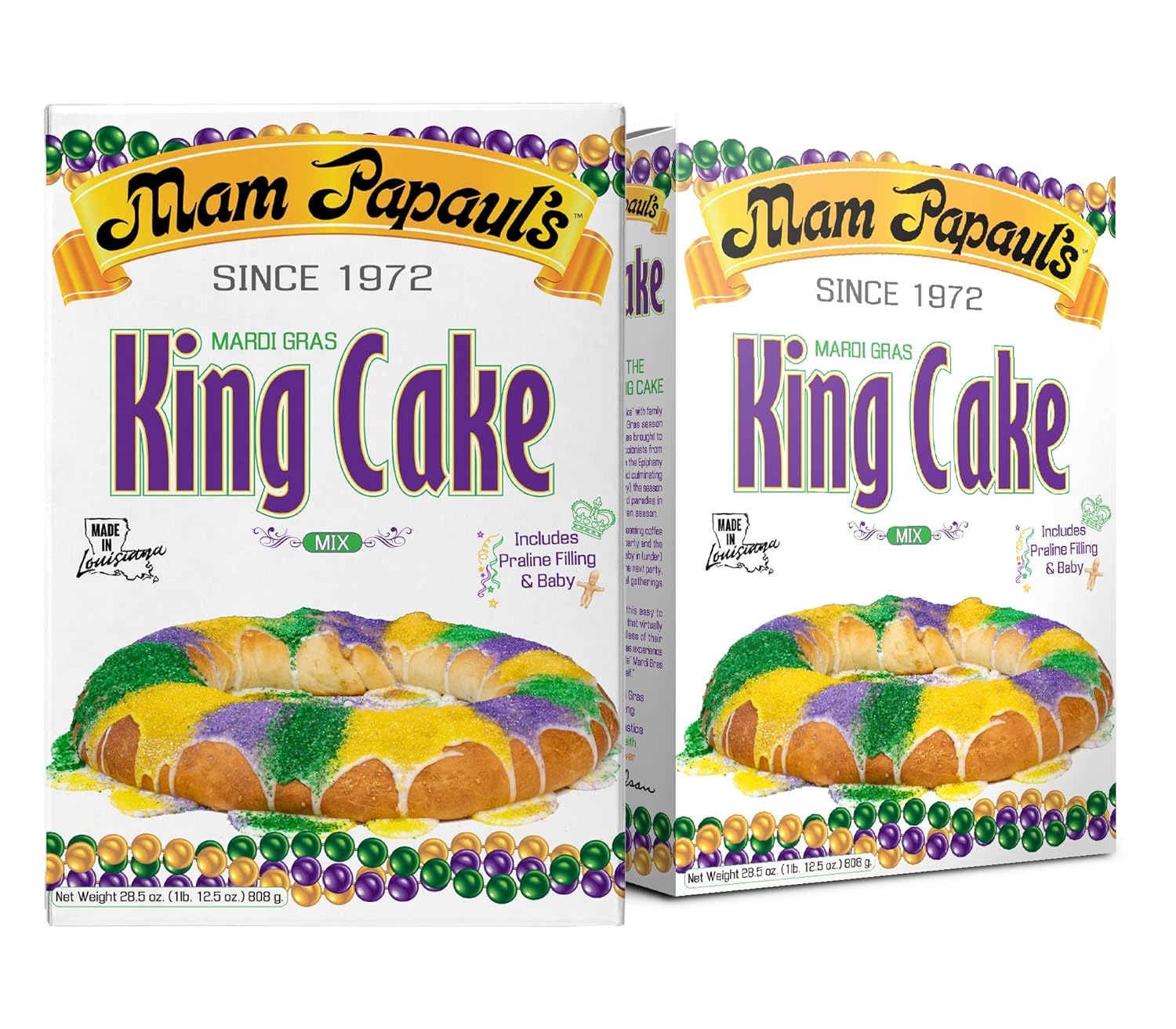 King Cake Mix 2Pk
