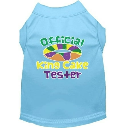 King Cake Taster Screen Print Mardi Gras Dog Dress