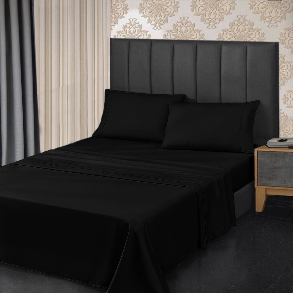 King/California King Size Sheet Set, Luxury Bamboo Derived Rayon Bed